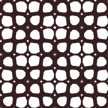 Geometrik süslemeli vektör deseni. Kusursuz tasarım dokusu.