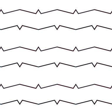 Geometrik süslemeli vektör deseni. Kusursuz tasarım dokusu.