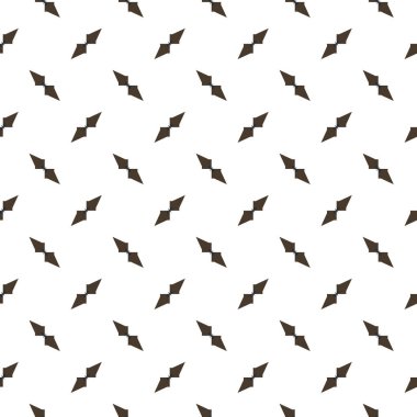 Geometrik süslemeli vektör deseni. Kusursuz tasarım dokusu. 