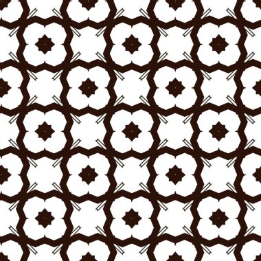 Modern geometrik vektör tasarımı, kusursuz desen çizimi