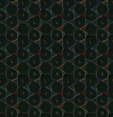 Geometrik süslemeli kusursuz desen. vektör illüstrasyonu