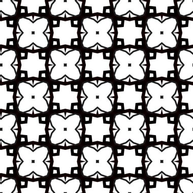 Modern geometrik vektör tasarımı, kusursuz desen çizimi