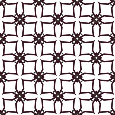 Modern geometrik vektör tasarımı, kusursuz desen çizimi
