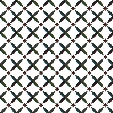 Geometrik süslemeli vektör deseni. Kusursuz tasarım dokusu.