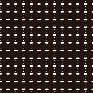 Geometrik süslemeli vektör deseni. Kusursuz tasarım dokusu.