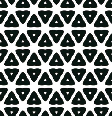 Geometrik süslemeli vektör deseni. Kusursuz tasarım dokusu.