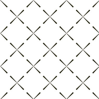 Geometrik süslemeli kusursuz desen. vektör illüstrasyonu