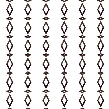 Geometrik süslemeli vektör deseni. Kusursuz tasarım dokusu.