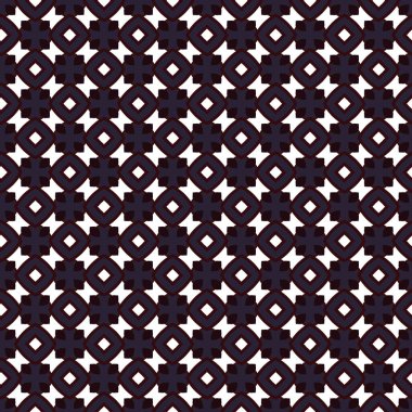 Soyut geometrik şekilli kusursuz desen