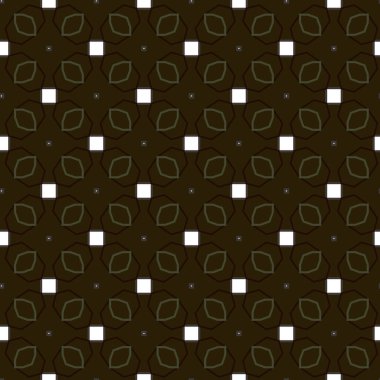 Geometrik şekilli soyut ve kusursuz desen.