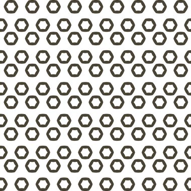 Modern geometrik vektör tasarımı, kusursuz desen çizimi