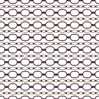 Geometrik süslemeli kusursuz desen. vektör illüstrasyonu