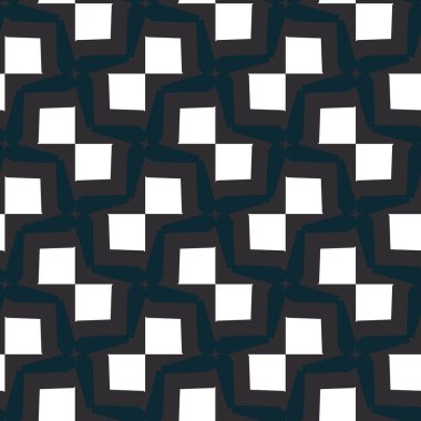 Geometrik süslemeli kusursuz desen. vektör illüstrasyonu