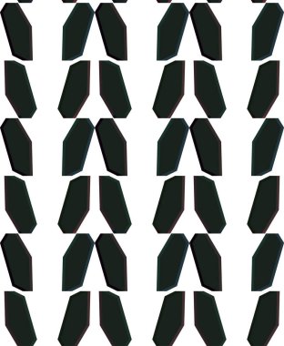 Modern geometrik vektör tasarımı, kusursuz desen çizimi