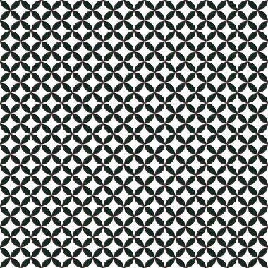 Soyut geometrik süslemeli vektör deseni. Kusursuz tasarım dokusu.