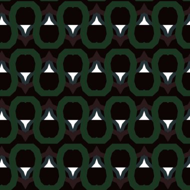 Modern geometrik vektör tasarımı, kusursuz desen çizimi