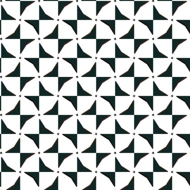 Modern geometrik vektör tasarımı, kusursuz desen çizimi