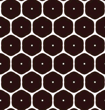 Soyut geometrik süslemeli vektör deseni. Kusursuz tasarım dokusu.