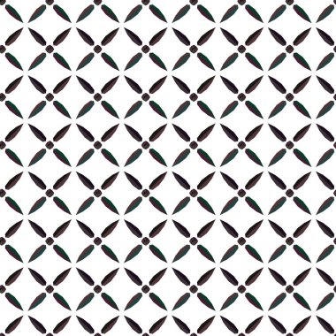 Soyut geometrik şekilli kusursuz desen