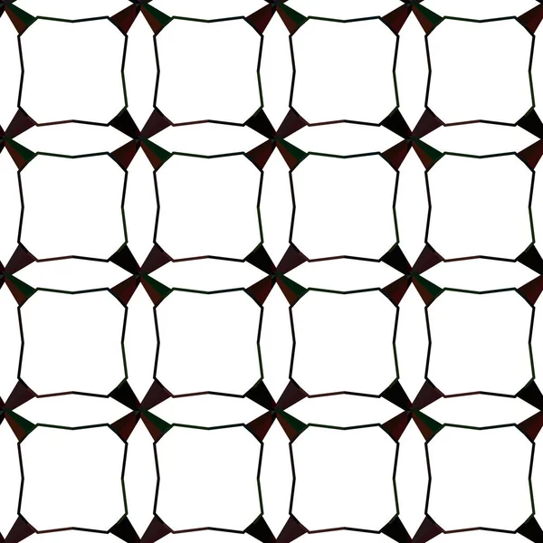 Diseño Moderno Vector Geométrico Ilustración Patrón Sin Costura — Archivo Imágenes Vectoriales