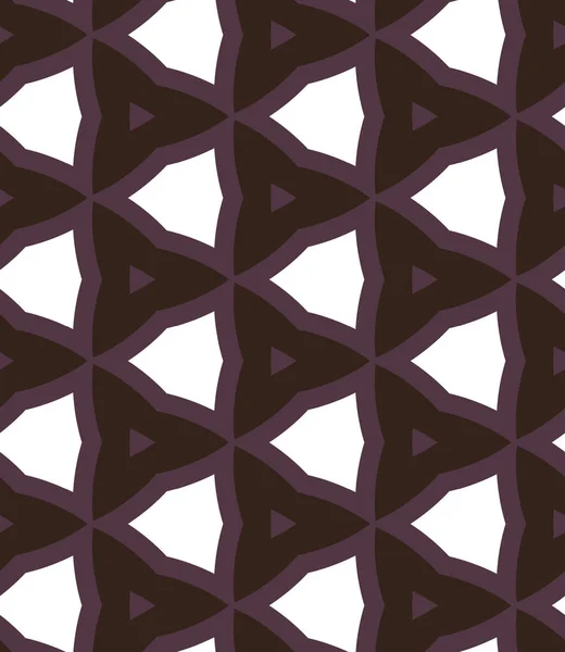 Padrão Vetorial Ornamental Geométrico Abstrato Textura Design Sem Costura — Vetor de Stock