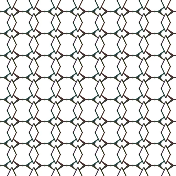 現代の幾何学的ベクトル設計シームレスなパターン図 — ストックベクタ