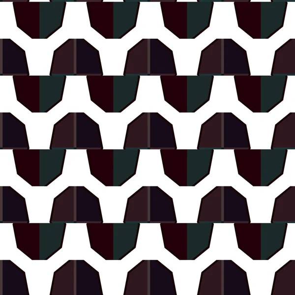 Design Vectoriel Géométrique Moderne Illustration Motif Sans Couture — Image vectorielle