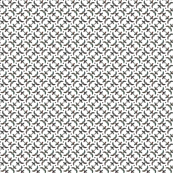 Geometrisches Ornamentales Vektormuster Nahtlose Design Textur — Stockvektor