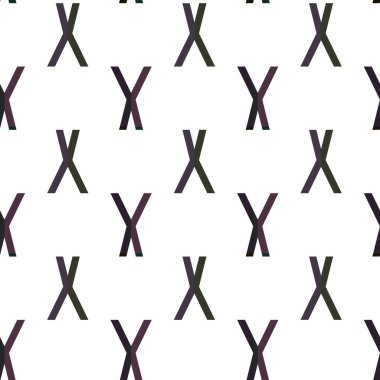 Geometrik süslemeli vektör deseni. Kusursuz tasarım dokusu.