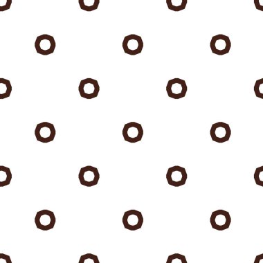 Geometrik süslemeli vektör deseni. Kusursuz tasarım dokusu. 