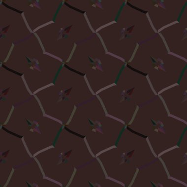 Modern geometrik vektör tasarımı, kusursuz desen çizimi