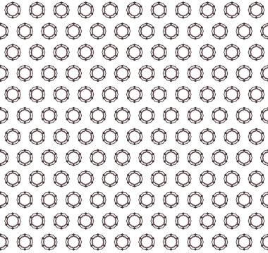 Modern geometrik vektör tasarımı, kusursuz desen çizimi