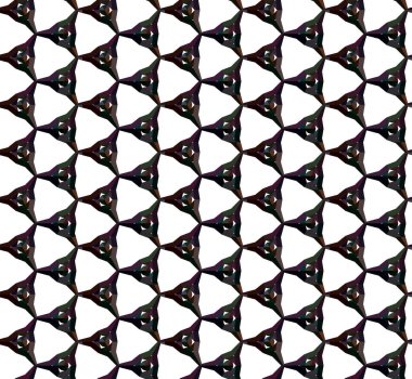 Modern geometrik vektör tasarımı, kusursuz desen çizimi