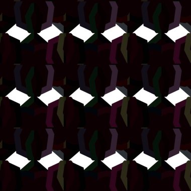 Modern geometrik vektör tasarımı, kusursuz desen çizimi