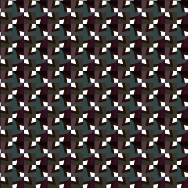 Modern geometrik vektör tasarımı, kusursuz desen çizimi