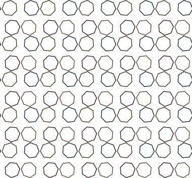 Geometrik süslemeli vektör deseni. Kusursuz tasarım dokusu.