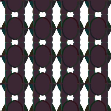 Geometrik süslemeli vektör deseni. Kusursuz tasarım dokusu.