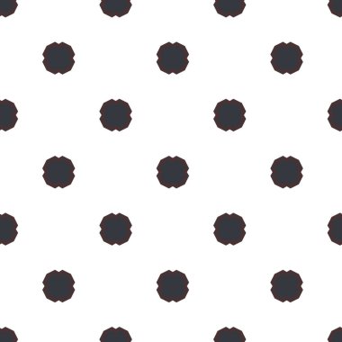 Geometrik süslemeli vektör deseni. Kusursuz tasarım dokusu.