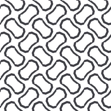 Modern geometrik vektör tasarımı, kusursuz desen çizimi