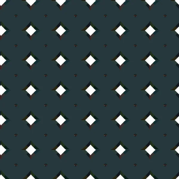 黑白几何形状无缝图案 — 图库矢量图片