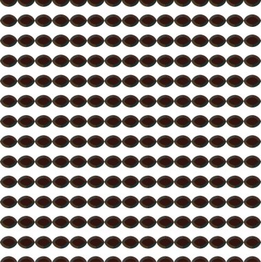 Yapraksız desenli soyut çiçekler, vektör illüstrasyonu