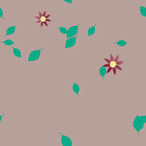 Modèle Vectoriel Ornemental Floral Texture Design Sans Couture — Image vectorielle