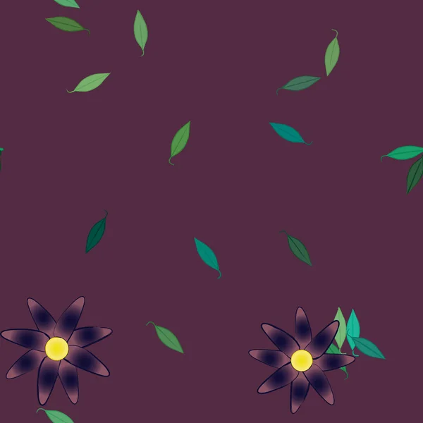 Patrón Vectorial Ornamental Floral Textura Diseño Sin Costuras — Vector de stock