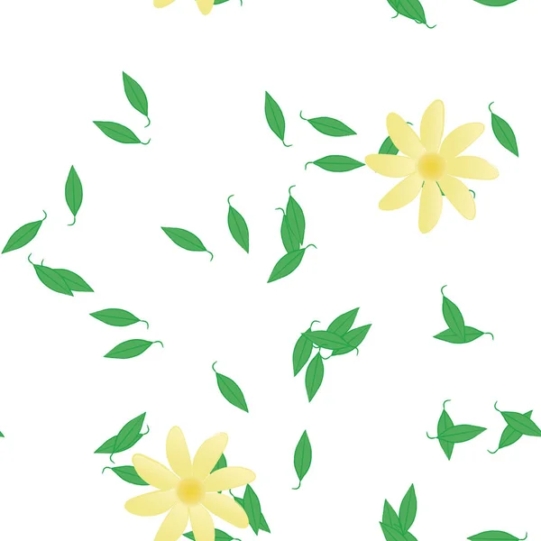 Patrón Vectorial Ornamental Floral Textura Diseño Sin Costuras — Archivo Imágenes Vectoriales