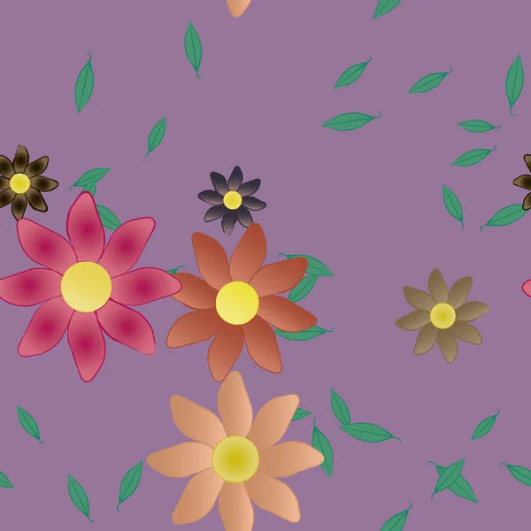 Patrón Vectorial Ornamental Floral Textura Diseño Sin Costuras — Archivo Imágenes Vectoriales