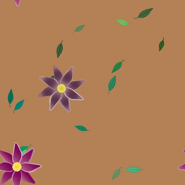 Patrón Vectorial Ornamental Floral Textura Diseño Sin Costuras — Archivo Imágenes Vectoriales