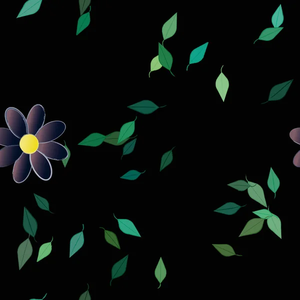 Patrón Vectorial Ornamental Floral Textura Diseño Sin Costuras — Vector de stock