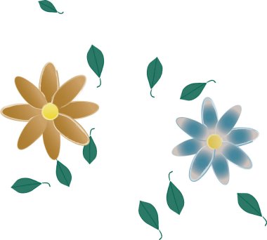 Çiçeksel süs vektör deseni. Kusursuz tasarım dokusu.