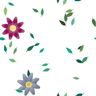 Çiçek vektör deseni. tasarım, doku. 