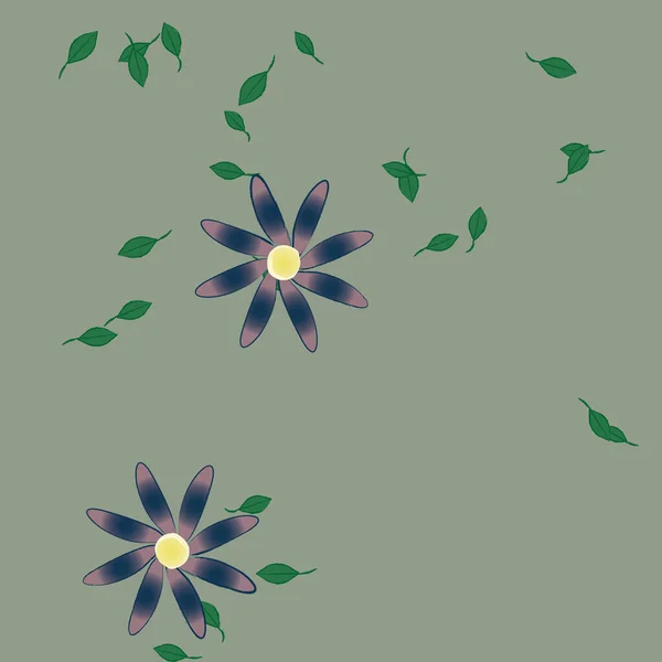 Patrón Vectorial Ornamental Floral Textura Diseño Sin Costuras — Archivo Imágenes Vectoriales